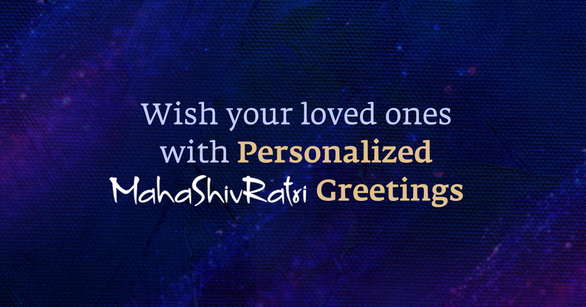 Mahashivratri Greetings